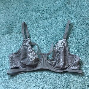 Free People intimately strappy lace underwire no padding bra 34C